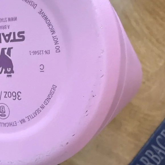 Stanley Aerolight 36oz Lilac Stainless Steel Flip Straw Bottle - Picture 8 of 9